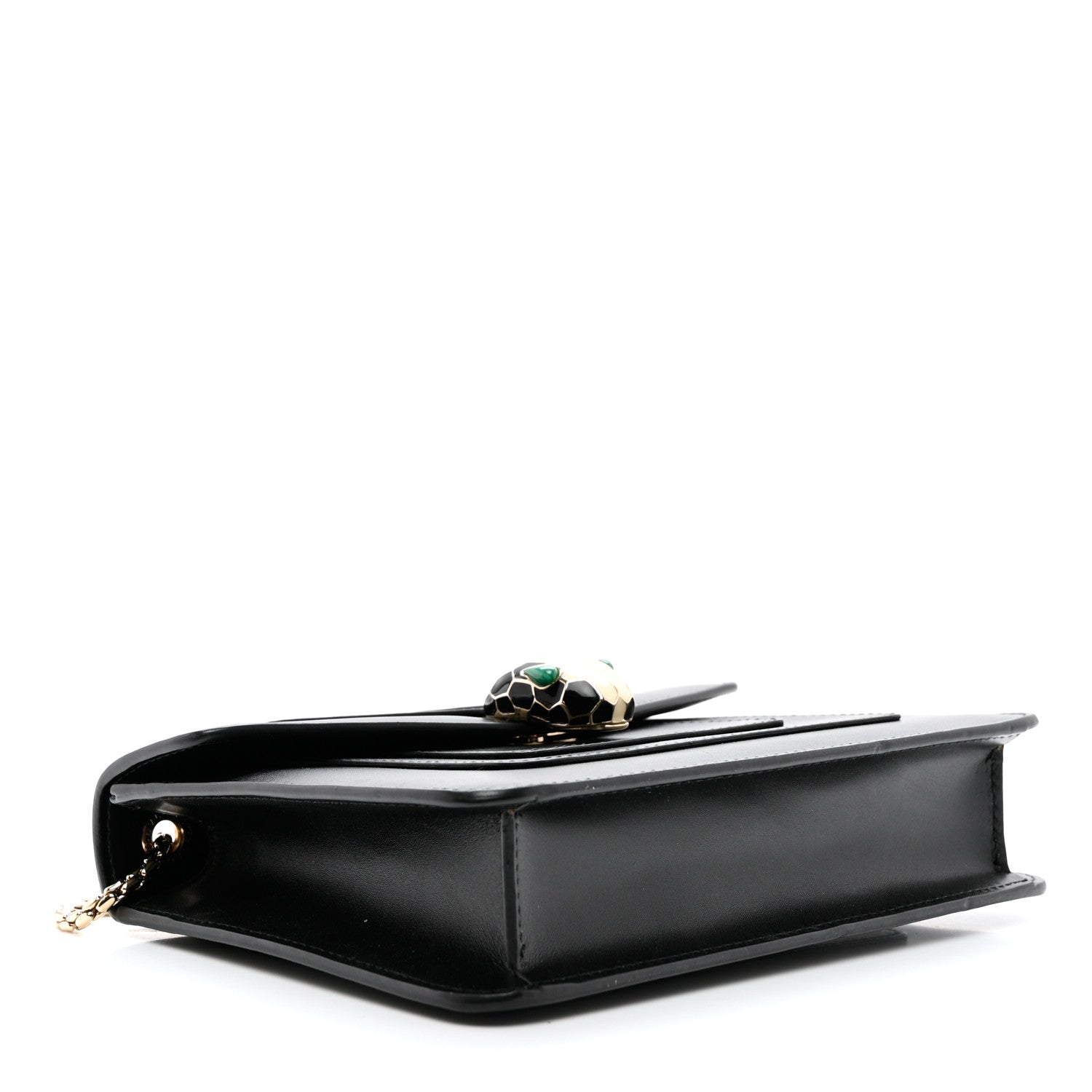 Bulgari Calfskin Serpenti Forever Crossbody Bag Black 5 of 9