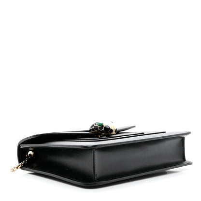 Bulgari Calfskin Serpenti Forever Crossbody Bag Black 5 of 9