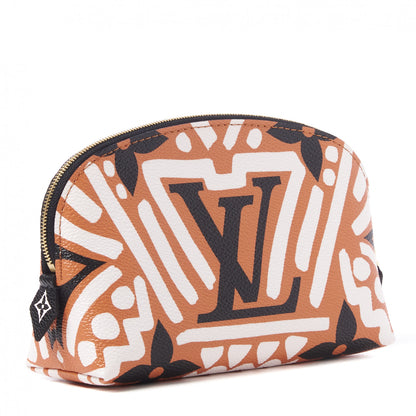 Louis Vuitton Monogram Giant Crafty Cosmetic Pouch Crème Caramel 2 of 7