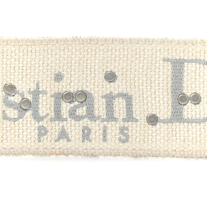 Christian Dior Oblique Studded Shoulder Strap Gris Multicolor 8 of 9