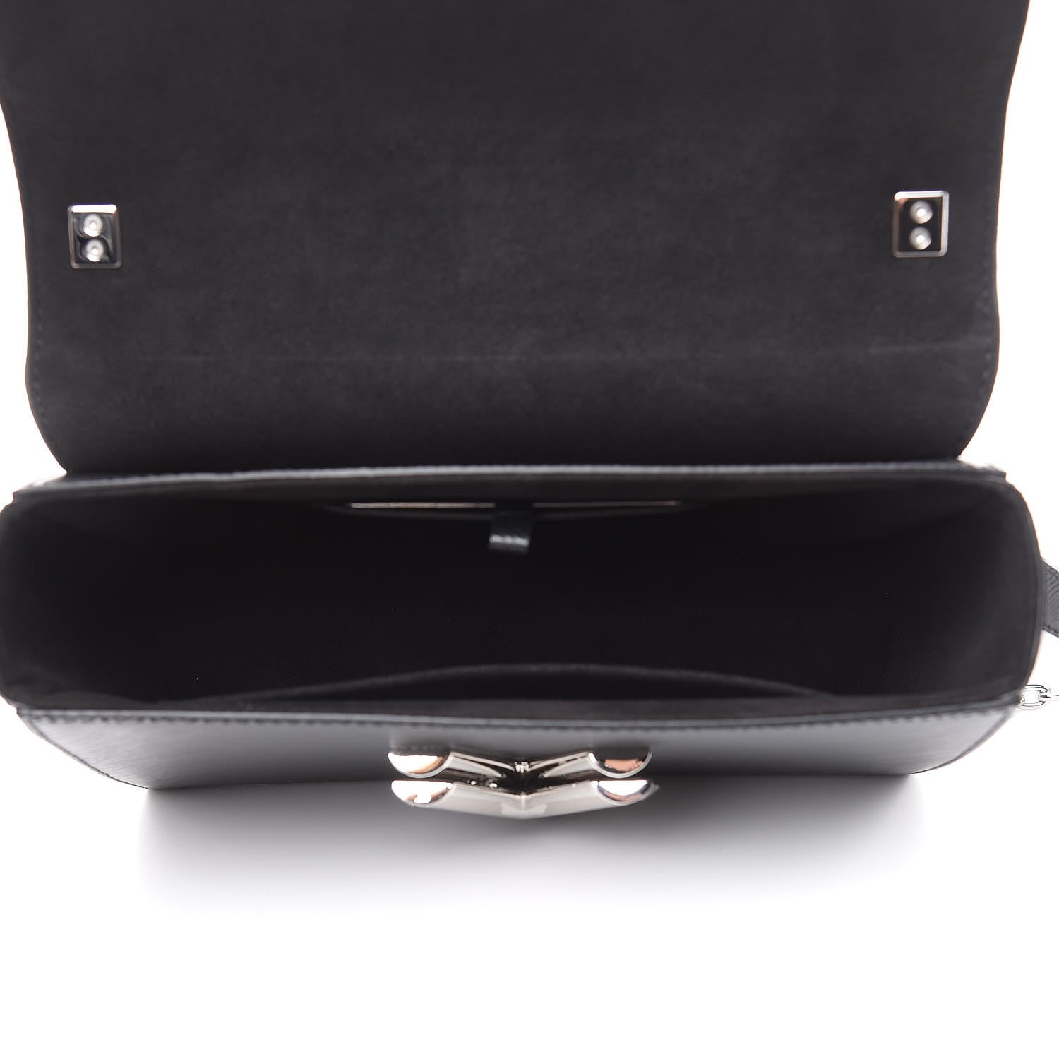 Louis Vuitton Epi Crystal Embellished Twist Shoulder Bag MM Black 5 of 9