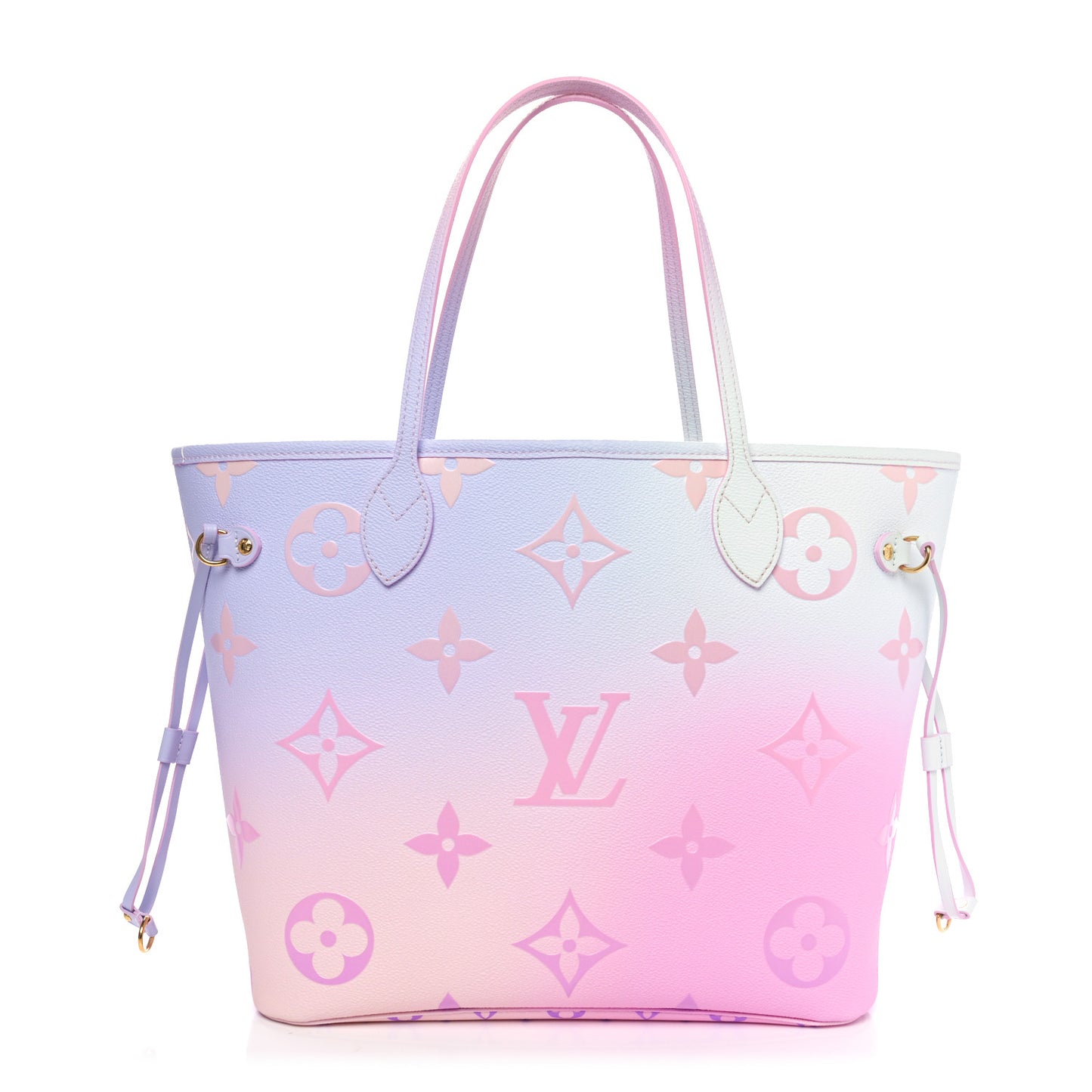 Monogram Giant Spring In The City Neverfull MM Sunrise Pastel