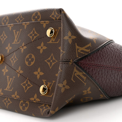Louis Vuitton Ostrich Lizard Majestueux Tote MM Bordeaux 9 of 18