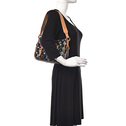 Louis Vuitton Monogram Multicolor Lodge PM Black 2 of 9