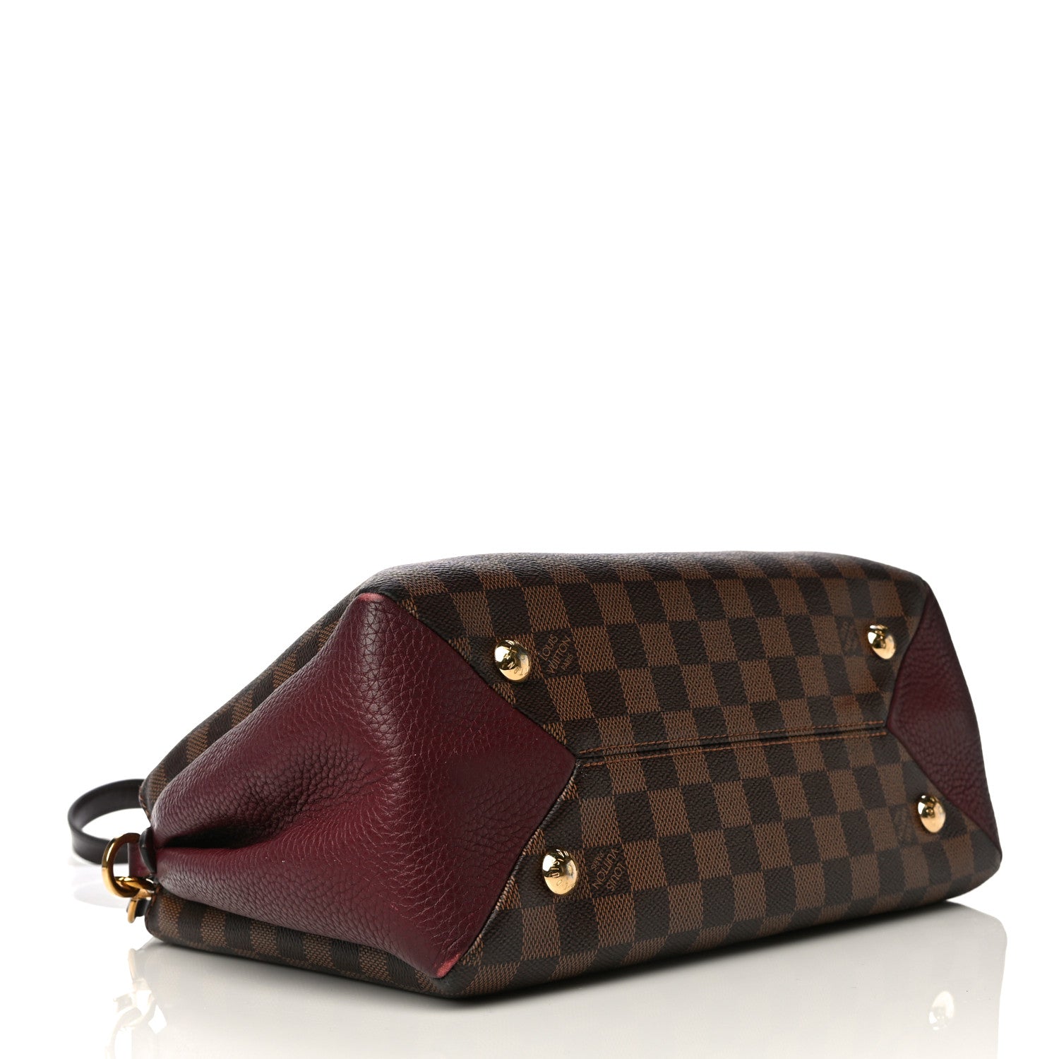 Louis Vuitton Damier Ebene Cuir Taurillon Brittany Bordeaux 4 of 25