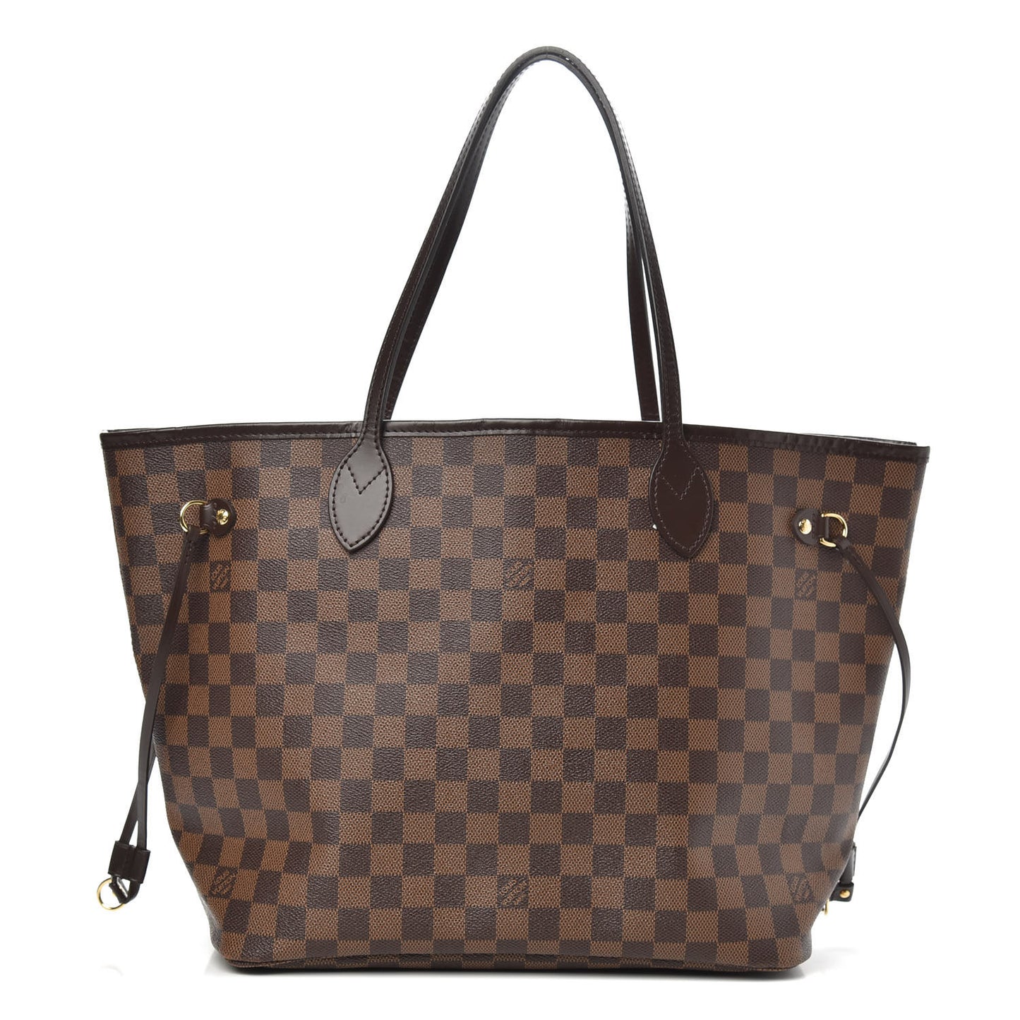 Damier Ebene Neo Neverfull MM Rose Ballerine