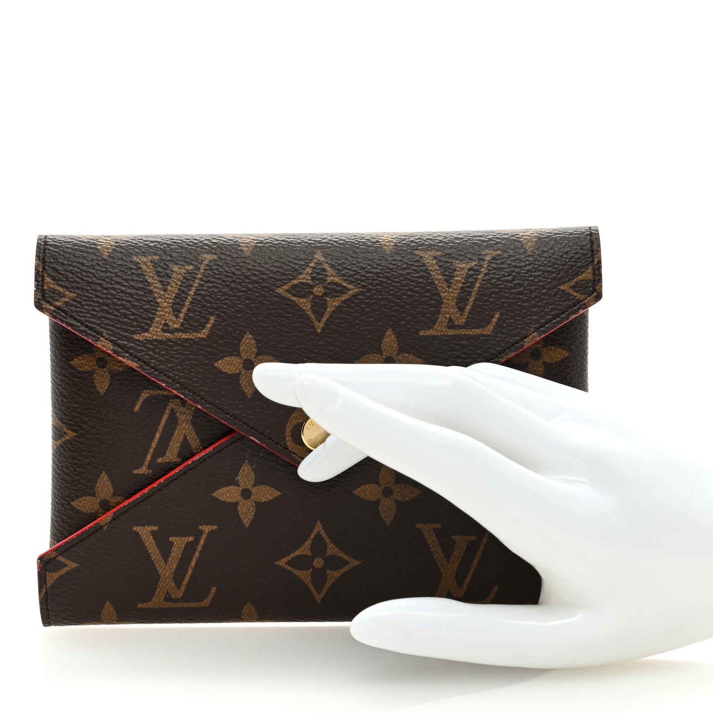 Monogram Medium Kirigami Pochette Insert Coquelicot