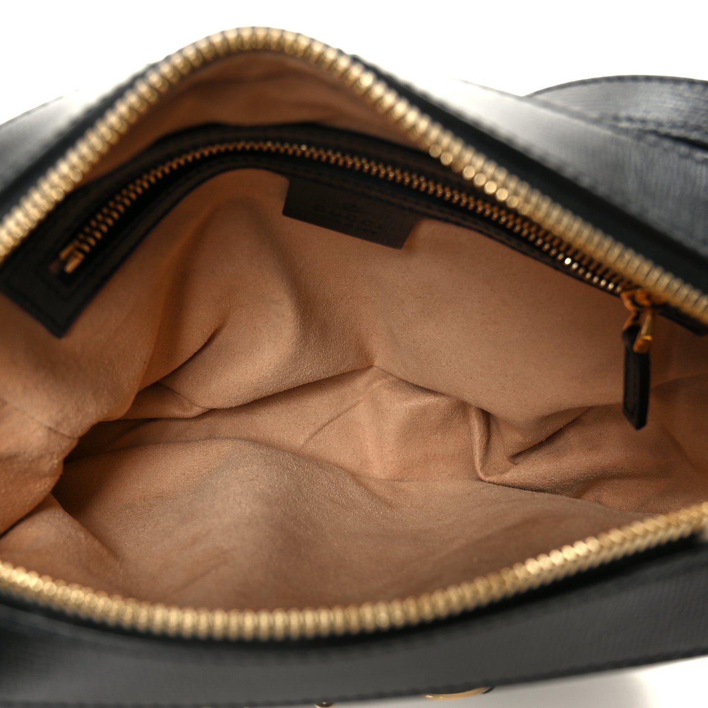 Textured Calfskin Small Horsebit 1955 Shoulder Bag Black