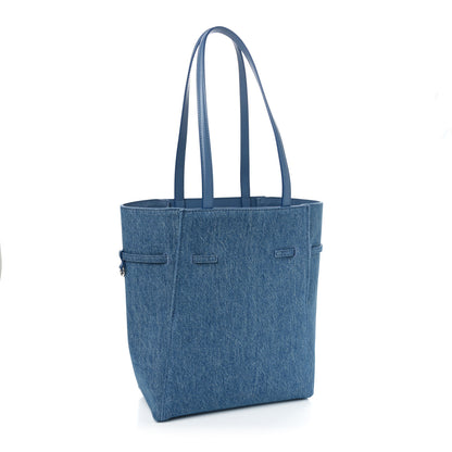 Givenchy Denim Small Voyou Small North South Tote Medium Blue 3 of 9