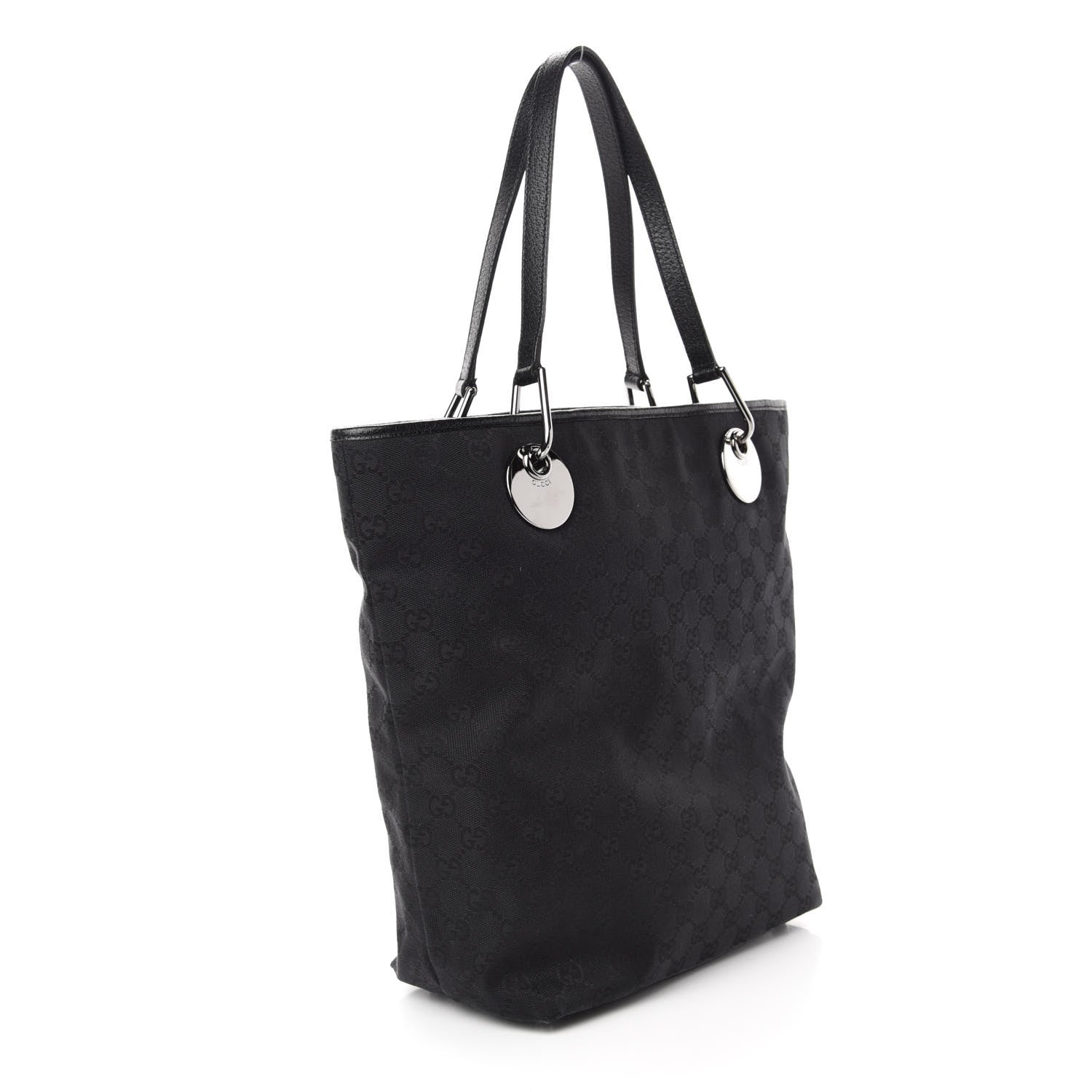 Gucci Monogram Large Eclipse Tote Black 3 of 10