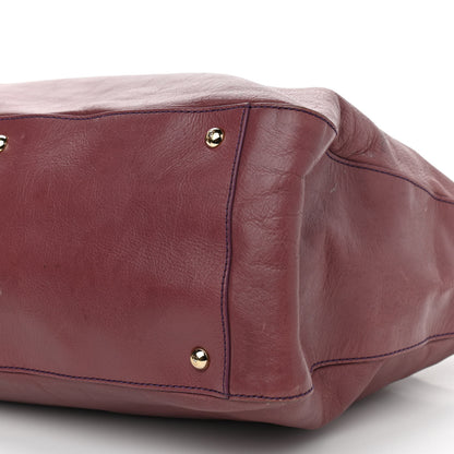 Fendi Vitello Acqua Large Twins Tote Malva 10 of 16