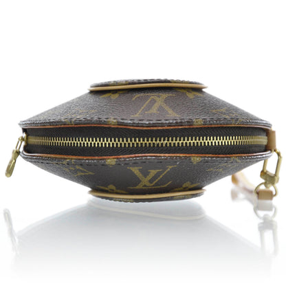 Louis Vuitton Monogram Mini Ellipse Wristlet Clutch 4 of 10