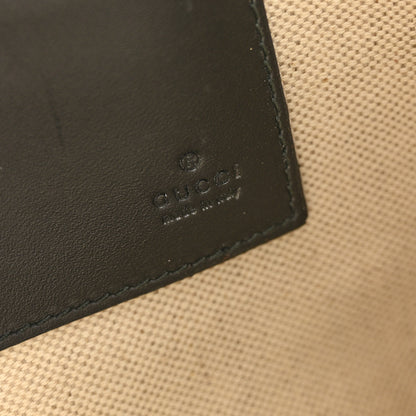 Gucci GG Supreme Monogram Kingsnake Zip Wristlet Pouch Beige Black 6 of 11