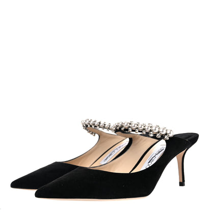 Jimmy Choo Suede Bing 65 Pumps 38 Black 3 of 13