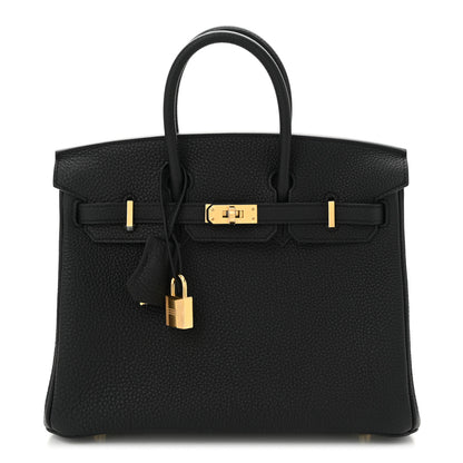 Hermes Togo Birkin 25 Black 1 of 10