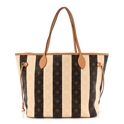 Louis Vuitton Monogram Rayures Neverfull MM 1 of 17