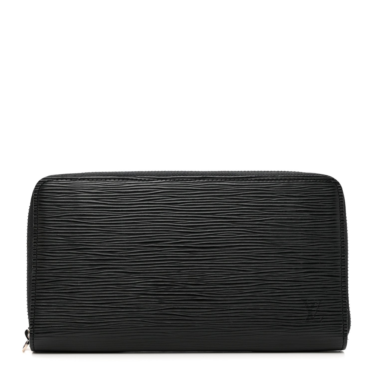 Louis Vuitton Epi Zippy Organizer Wallet Black 1 of 7