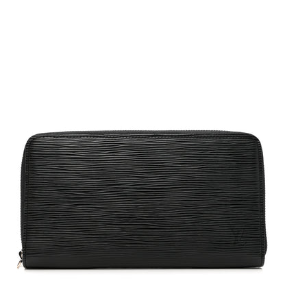 Louis Vuitton Epi Zippy Organizer Wallet Black 1 of 7