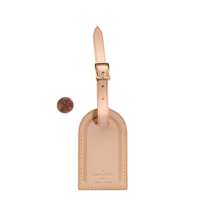 Louis Vuitton Vachetta Leather Luggage Tag 2 of 4