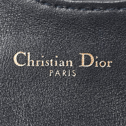 Christian Dior Oblique Saddle Card Holder Blue 6 of 6