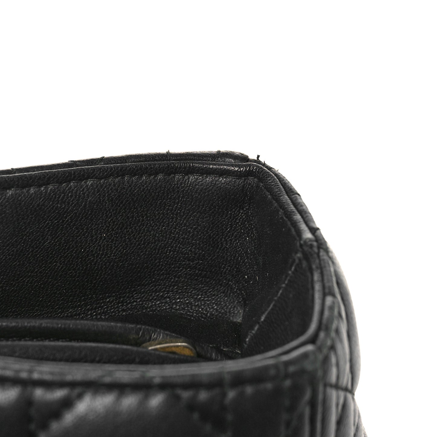 Lambskin Cannage Large Lady Dior Black
