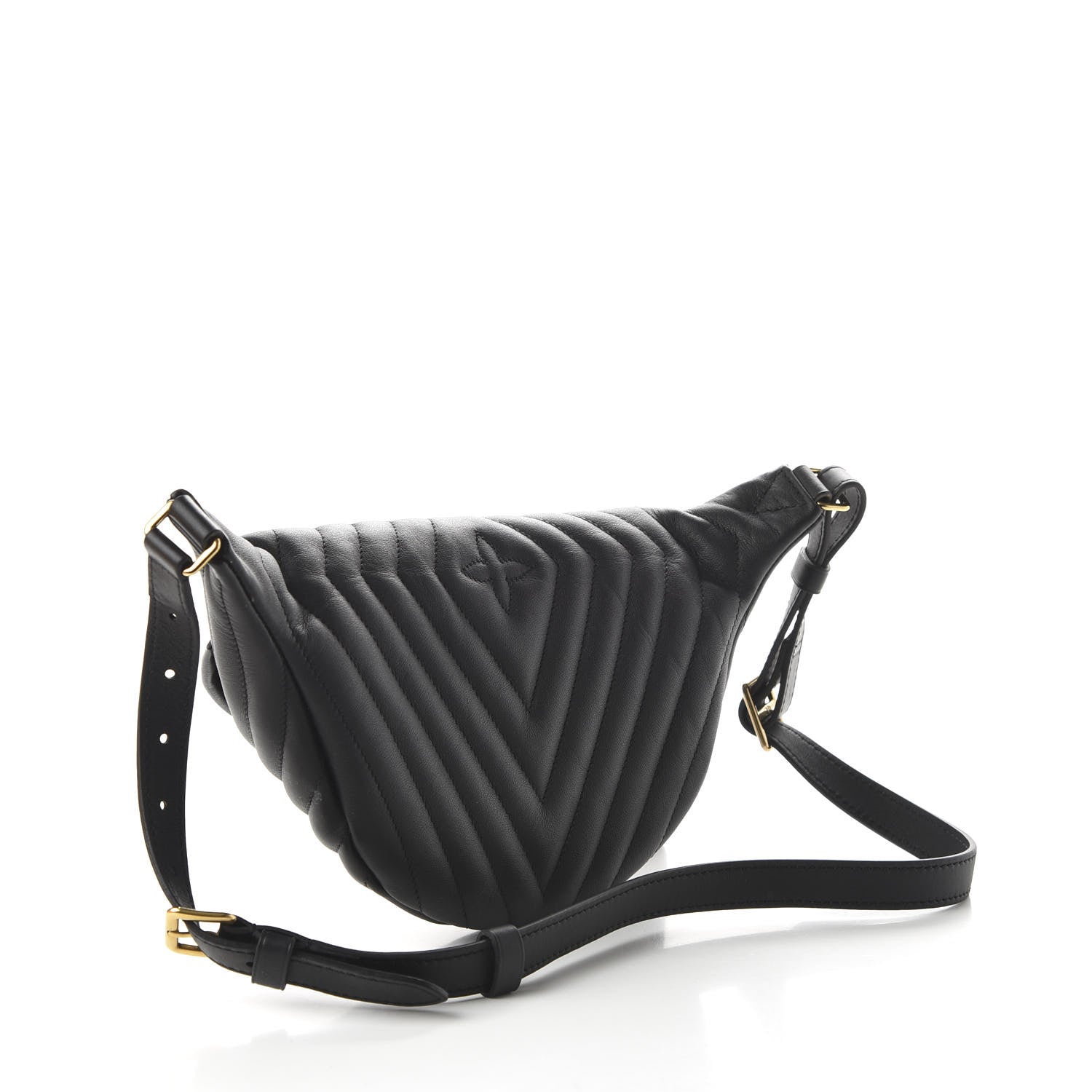 Louis Vuitton Monogram New Wave Bumbag Black 3 of 10