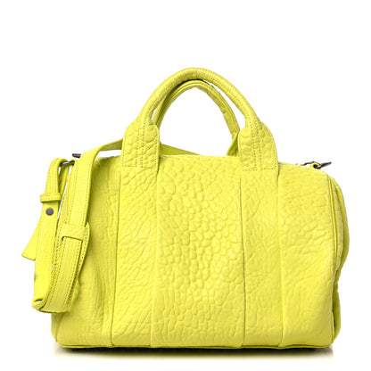 Alexander Wang Pebbled Lambskin Rocco Acid Black Nickel Hardware 1 of 9