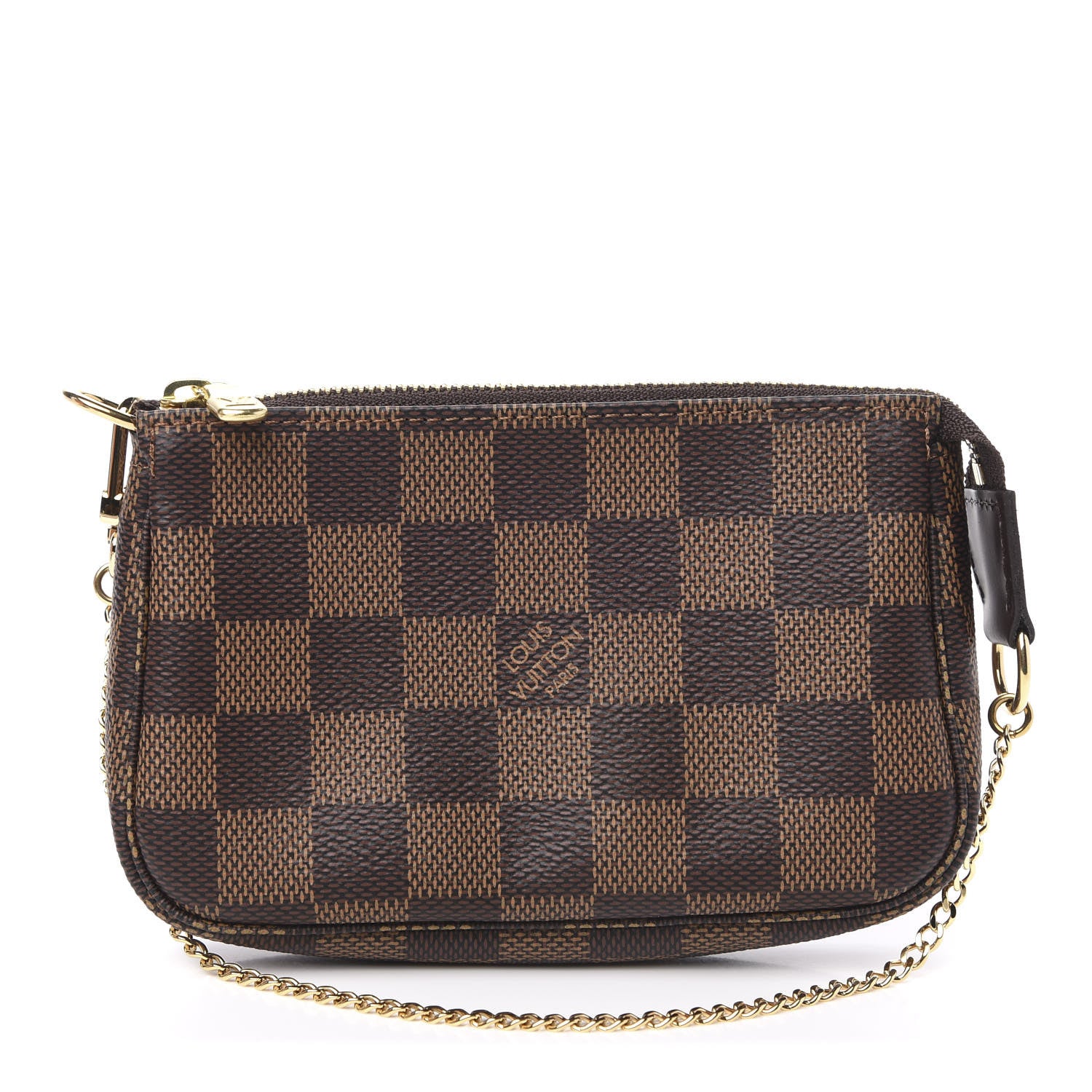 Louis Vuitton Damier Ebene Mini Pochette Accessories 1 of 8