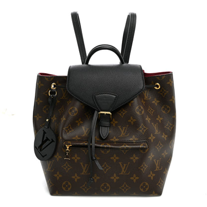 Louis Vuitton Monogram Montsouris PM Black 1 of 9