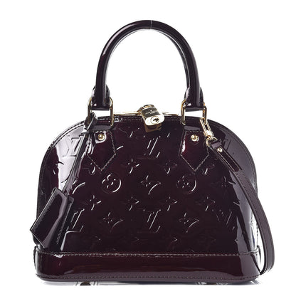 Louis Vuitton Vernis Alma BB Amarante 1 of 6
