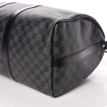 Louis Vuitton Damier Graphite Keepall Bandouliere 45 10 of 10