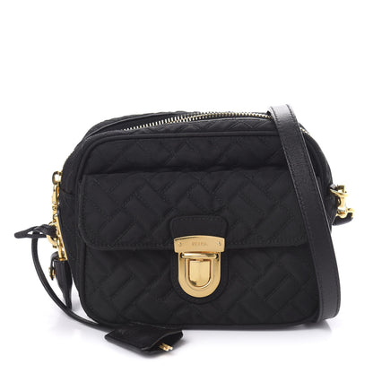 Prada Nylon Tessuto Impuntu Quilted Flap Black 1 of 9