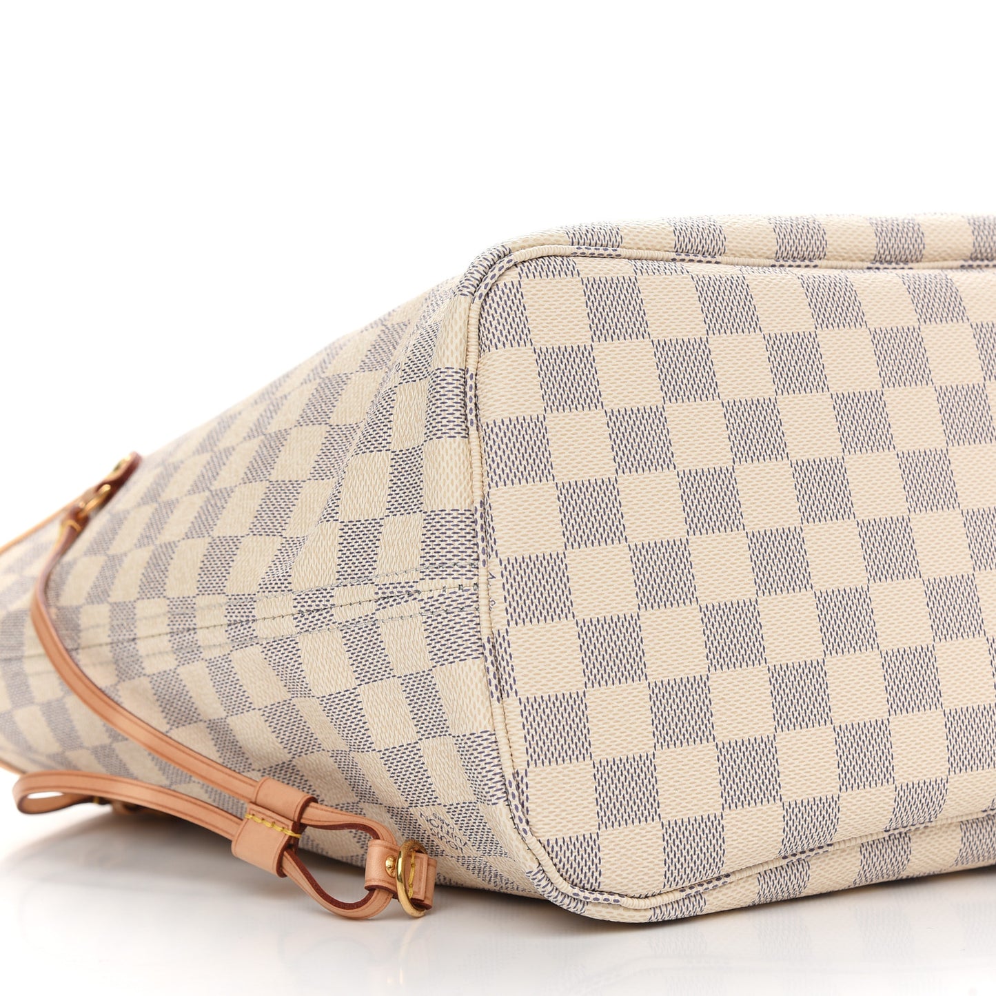 Damier Azur Neo Neverfull MM Rose Ballerine