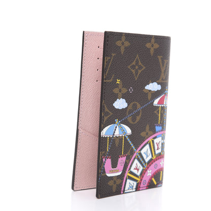 Louis Vuitton Monogram 2020 Christmas Animation Big Wheel Passport Cover Rose Ballerine 2 of 6