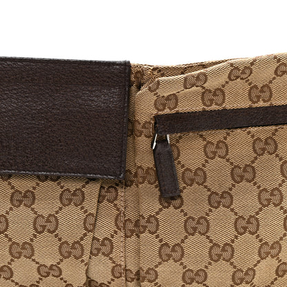 Gucci Monogram Web Belt Bag Dark Brown 8 of 10