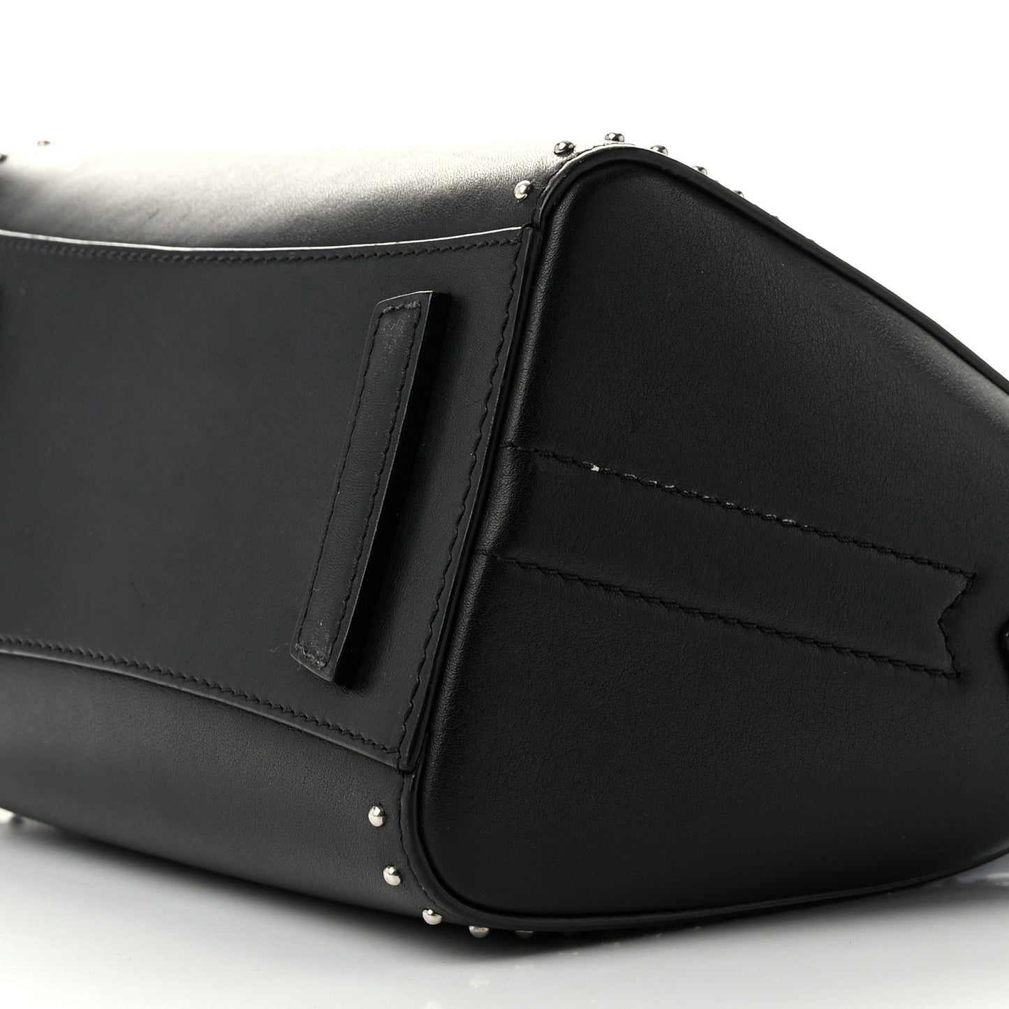 Smooth Calfskin Mini Studded Antigona Black