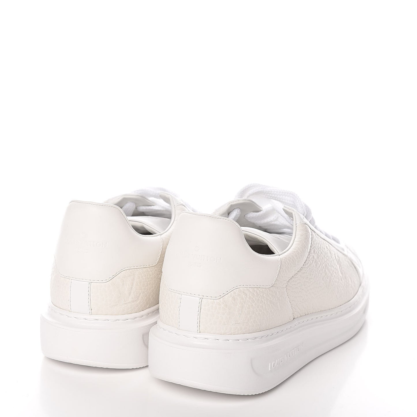 Calfskin Monogram Blaster Sneakers 9.5 White