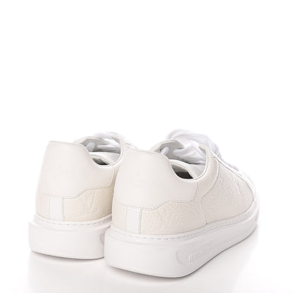 Louis Vuitton Calfskin Monogram Blaster Sneakers 9.5 White 4 of 8