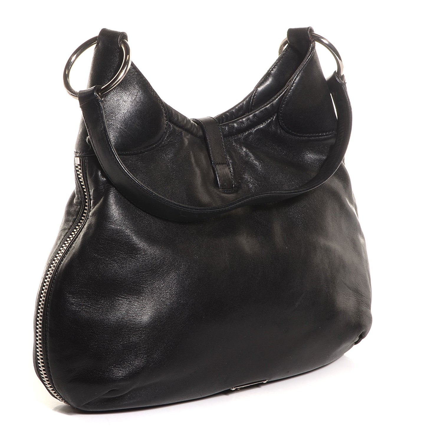 Soft Calf Hobo Nero Black