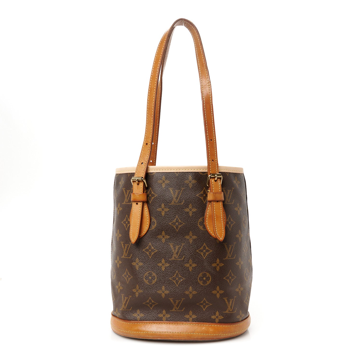 Louis Vuitton Monogram Petit Bucket 23 1 of 18