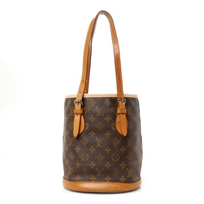 Louis Vuitton Monogram Petit Bucket 23 1 of 18