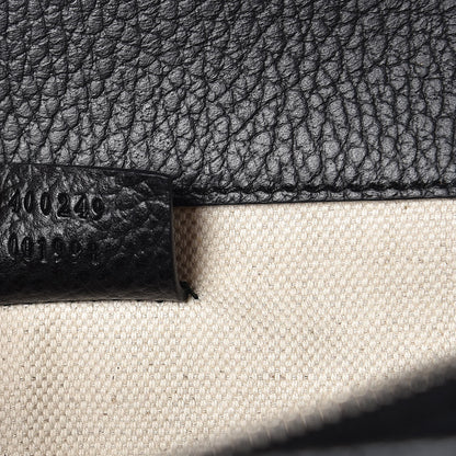 Gucci Pebbled Calfskin Small Dionysus Shoulder Bag Black 7 of 8
