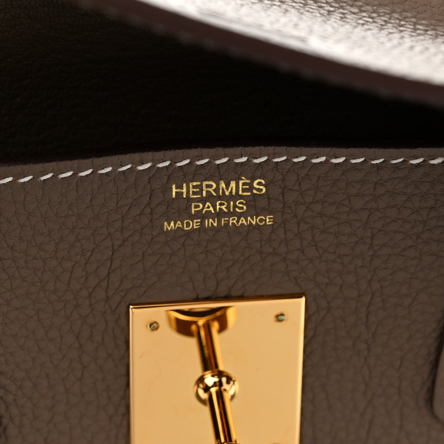 Hermes Togo Birkin 30 Etoupe 6 of 13