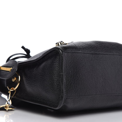 Balenciaga Chevre Gold Metallic Edge Hardware City Black 6 of 10