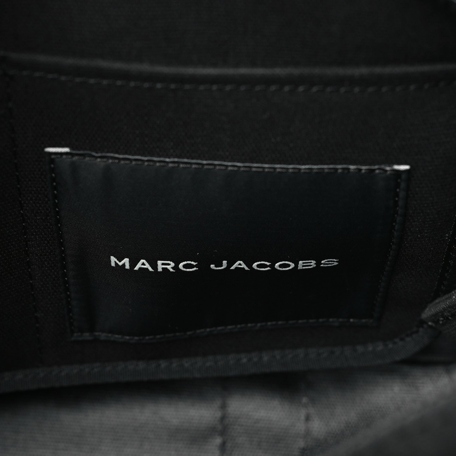 Marc Jacobs Cotton Canvas Small The Traveler Tote Bag Black 6 of 8