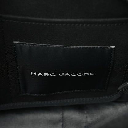 Marc Jacobs Cotton Canvas Small The Traveler Tote Bag Black 6 of 8
