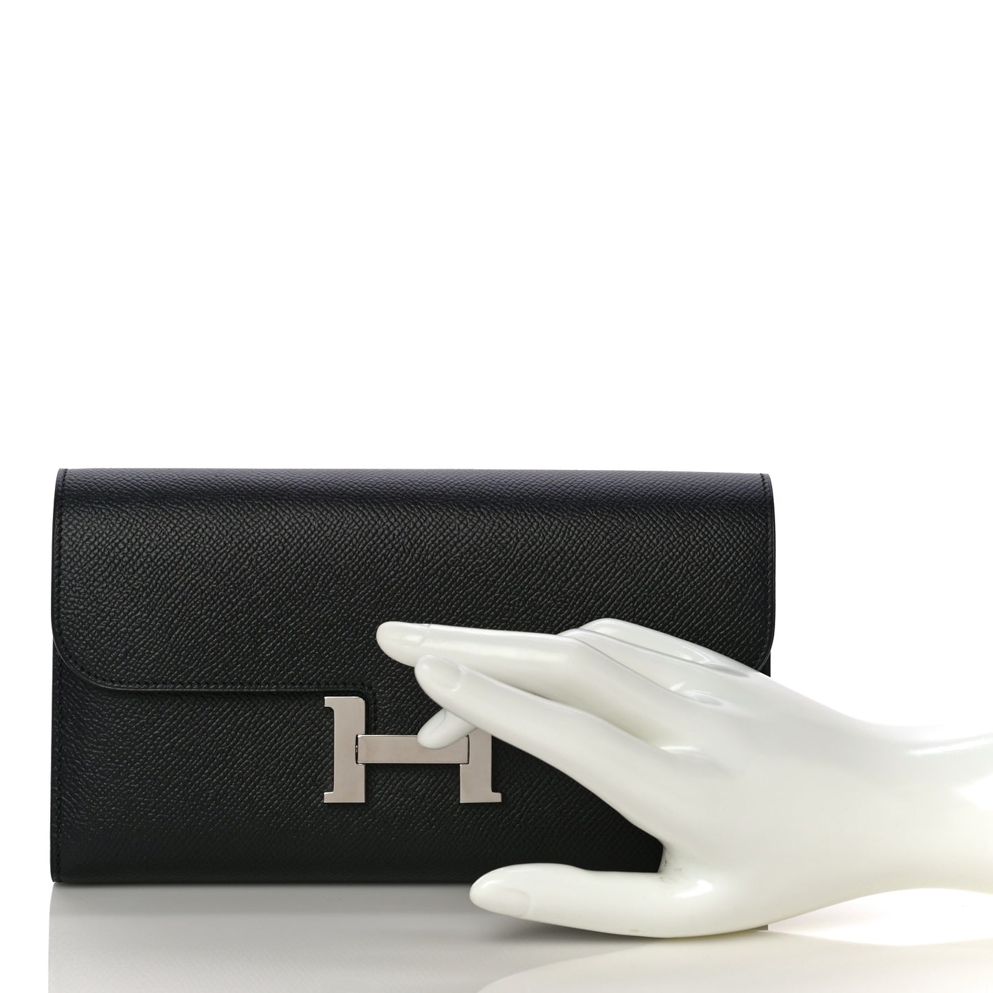 Epsom Constance Long Wallet Black