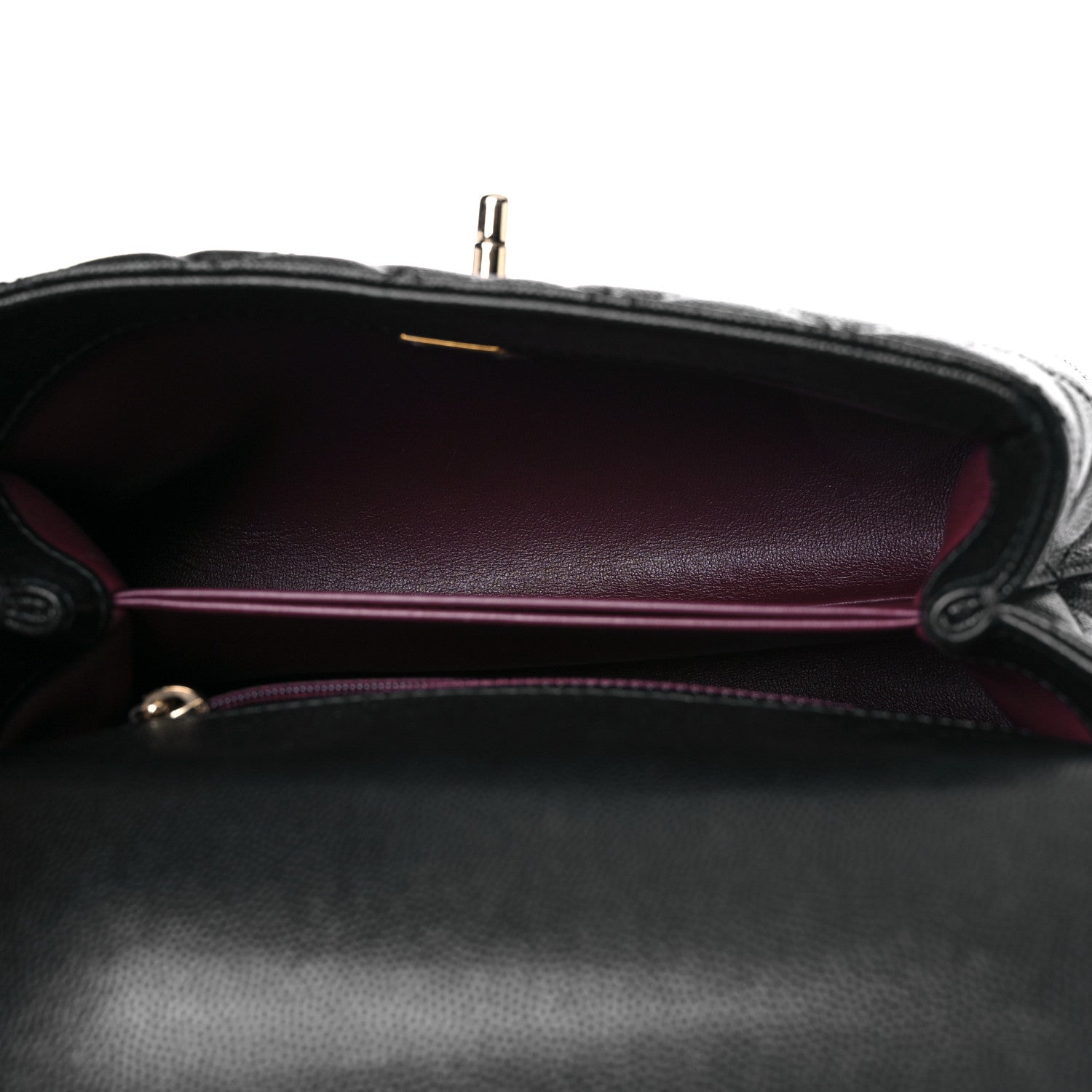 Chanel Caviar Quilted Mini Coco Handle Flap Black 5 of 9