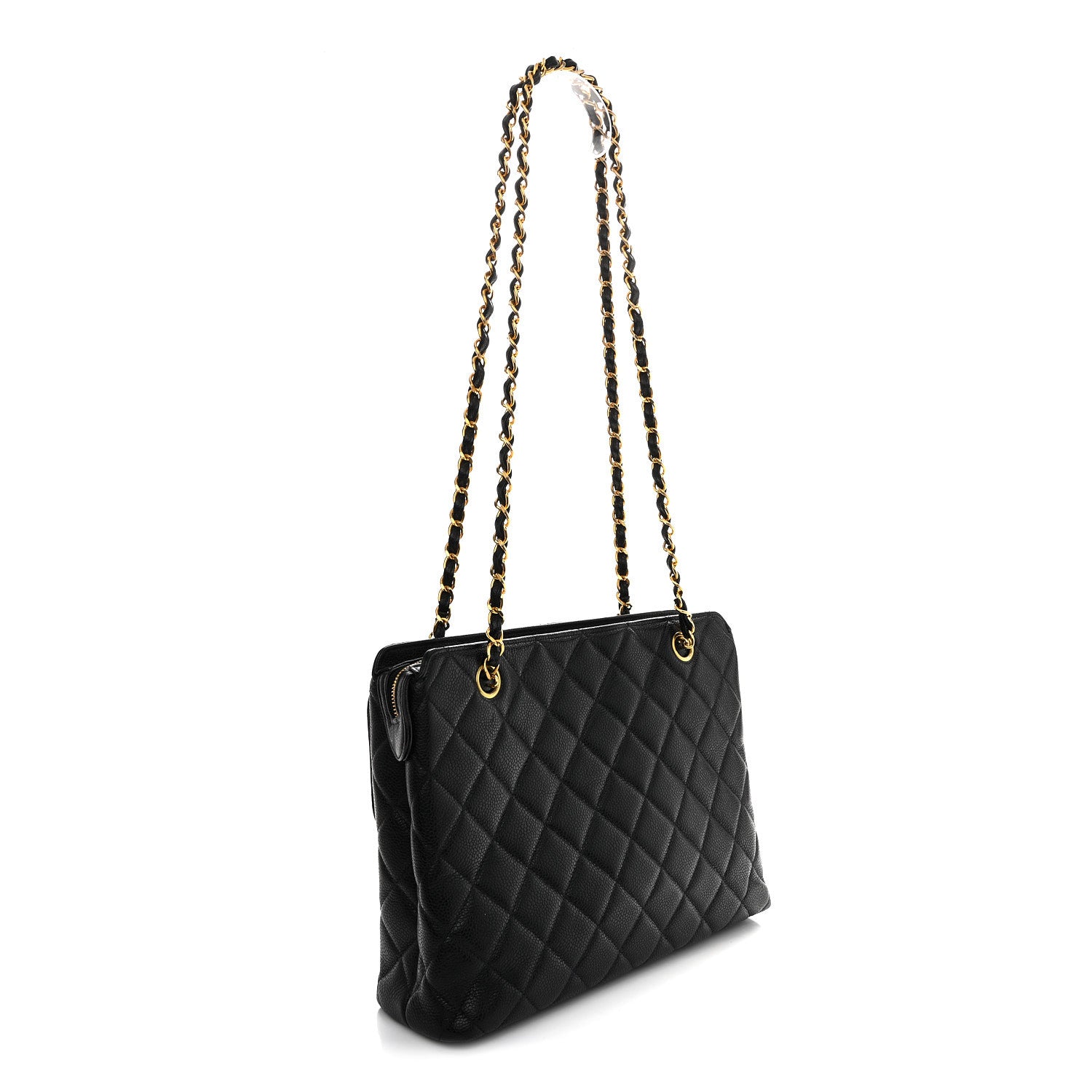 Chanel Caviar Quilted Flap Shoulder Bag Black 3 of 11