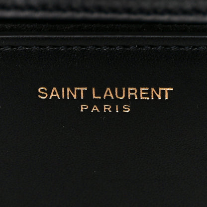 Saint Laurent Calfskin Monogram Small Dylan Shoulder Bag Black 7 of 10